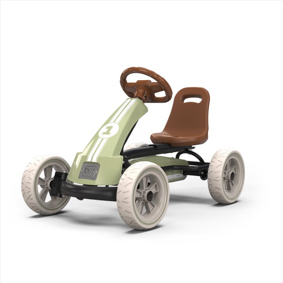EXIT Foxy go-kart per bambini verde | go-kart a pedali da 2 anni