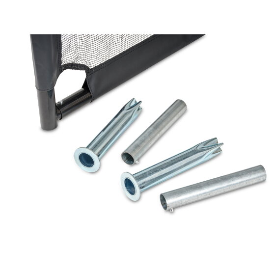 Porta da calcio in acciaio EXIT Finta 300x200cm - nera