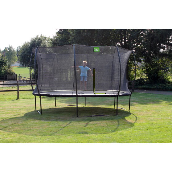 Trampolino elastico EXIT Silhouette ø427cm - nero