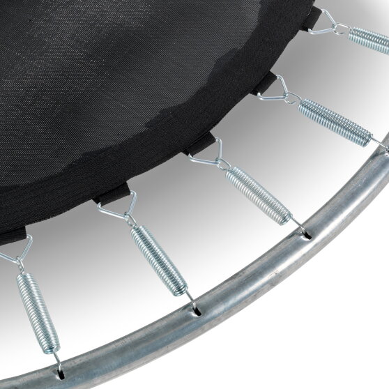 Trampolino elastico interrato sportivo EXIT Silhouette ø427cm - nero