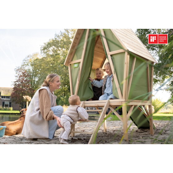 Casetta da gioco per bambini Yuki 300 con scivolo EXIT Toys