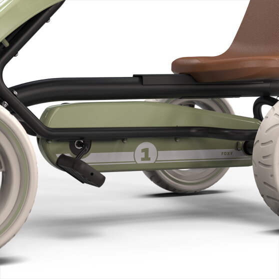 EXIT Foxy go-kart con rimorchio per bambini verde | da 2 anni