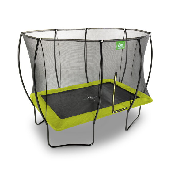 Trampolino elastico EXIT Silhouette 214x305cm - verde