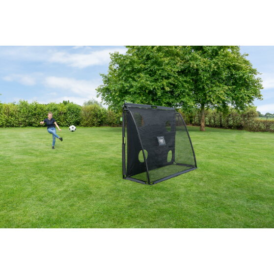 Porta da calcio in acciaio EXIT Coppa 220x170cm - nera