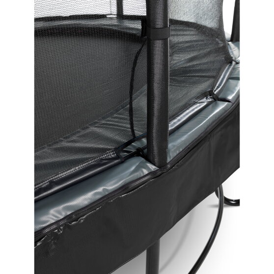 Trampolino elastico EXIT Elegant Premium set completo ø253cm - nero