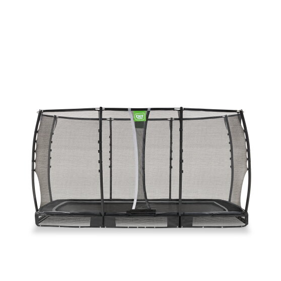Trampolino elastico interrato EXIT Allure Premium 214x366cm - nero
