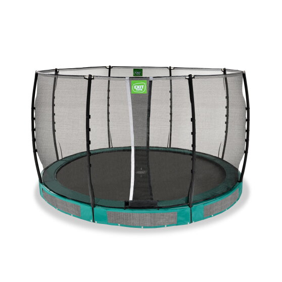 EXIT Allure Classic ground trampoline ø366cm - green