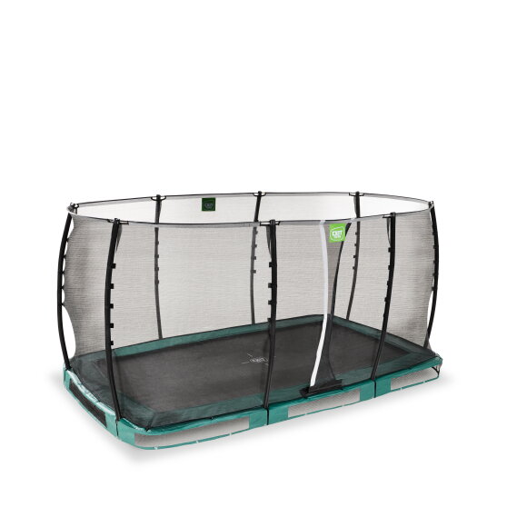 EXIT Allure Classic ground trampoline 244x427cm - green