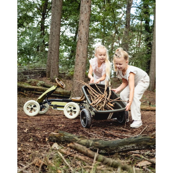 EXIT Foxy go-kart per bambini verde | go-kart a pedali da 2 anni