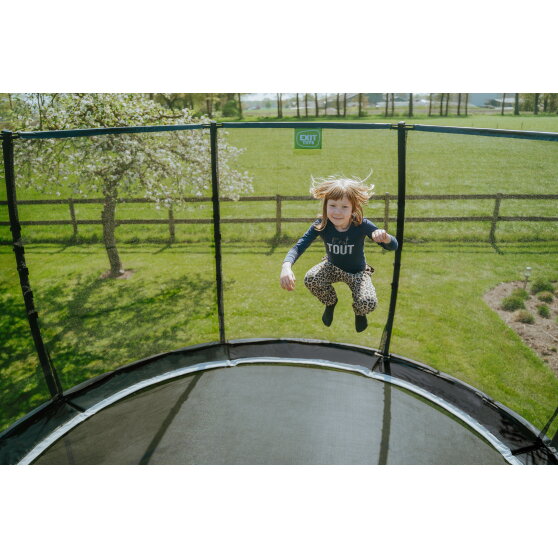 Trampolino elastico EXIT Allure Premium ø427cm - nero