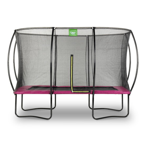 Trampolino elastico EXIT Silhouette 244x366cm - rosa