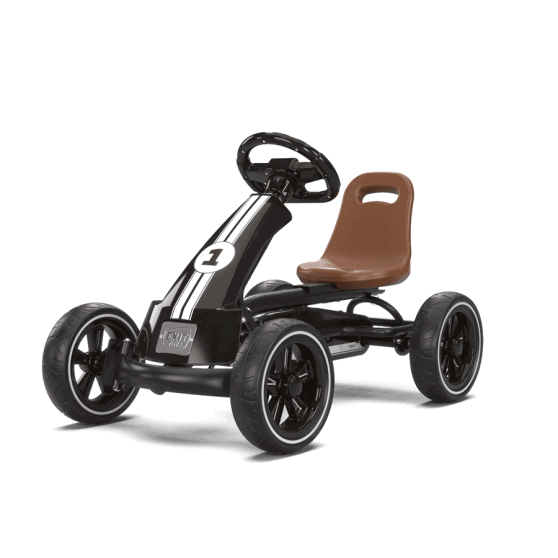 EXIT Foxy go-kart per bambini nero | go-kart a pedali da 2 anni