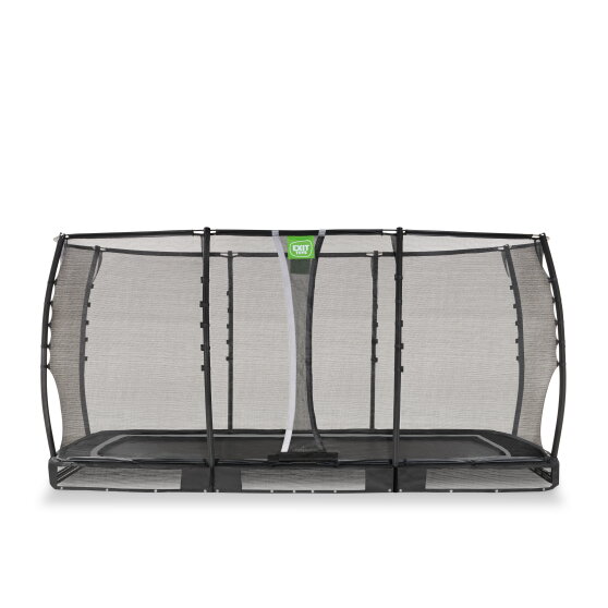 Trampolino elastico interrato EXIT Allure Premium 244x427cm - nero