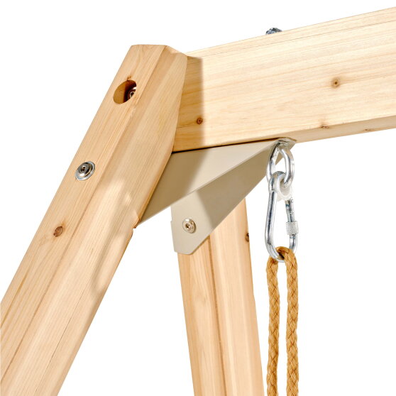 Altalena doppia in legno EXIT Silvi