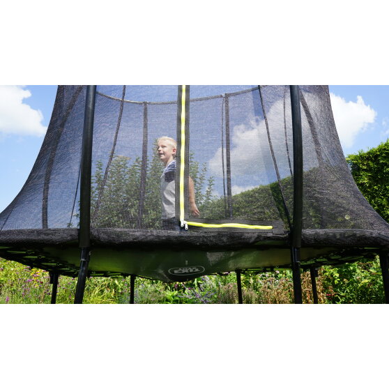 Trampolino elastico EXIT Silhouette 153x214cm - nero