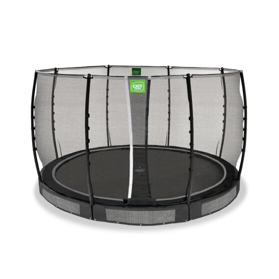 Trampolino elastico interrato EXIT Allure Classic &oslash;366cm - nero