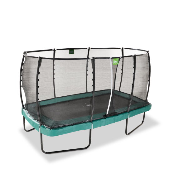 Trampolino elastico EXIT Allure Premium 244x427cm - verde