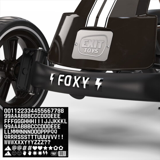EXIT Foxy Espresso Black (2-5Y) + Trailer