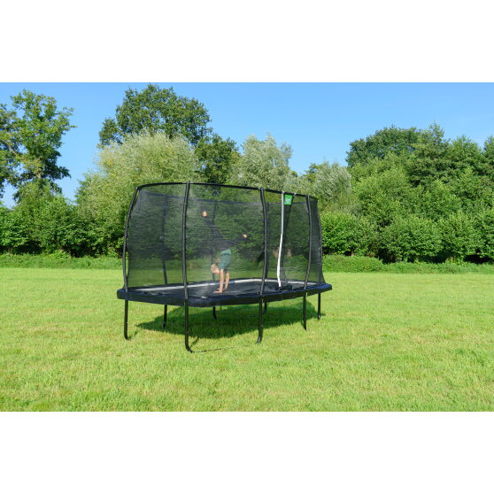 Trampolino elastico EXIT Allure Classic 214x366cm - nero