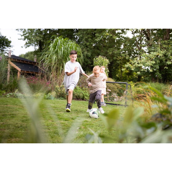 Porta da calcio in alluminio EXIT Scala 120x80cm - nero