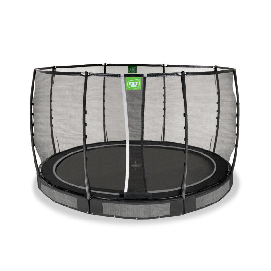Trampolino elastico interrato EXIT Allure Premium &oslash;366cm - nero