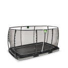 Trampolino elastico interrato EXIT Allure Premium 244x427cm - nero