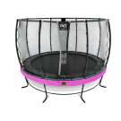 EXIT Elegant Premium trampoline ø427cm with Deluxe safetynet - purple