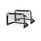 Porta da calcio in acciaio EXIT Pico 90x60cm (set da 2) - nero