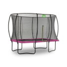 Trampolino elastico EXIT Silhouette 244x366cm - rosa