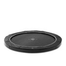 EXIT InTerra ground level sports trampoline ø427cm - black