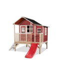 EXIT Loft 350 wooden playhouse - red