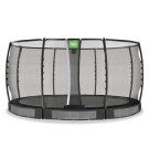 Trampolino elastico interrato EXIT Allure Premium ø427cm - nero