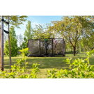 Trampolino elastico interrato EXIT Allure Premium 214x366cm - verde