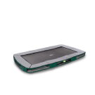 EXIT Elegant ground sports trampoline 244x427cm - green