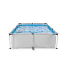 Piscina EXIT Soft Grey 300x200x65cm con pompa filtro - grigia