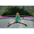 Trampolino elastico interrato EXIT Silhouette ø427cm con rete di sicurezza - rosa