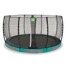 Trampolino elastico interrato EXIT Allure Classic ø427cm - verde