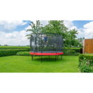 EXIT Elegant trampoline ø253cm with Economy safetynet - red