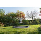 Trampolino elastico sportivo a livello del suolo EXIT InTerra ø244cm - nero