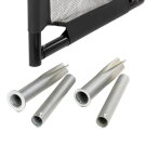 Porta da calcio in acciaio EXIT Maestro 180x120cm - nera