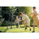 EXIT Scala aluminium football goal 180x120cm - black