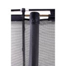 Trampolino elastico EXIT Elegant Premium set completo 244x427cm - nero