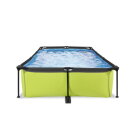 Piscina EXIT Lime 300x200x65cm con pompa filtro - verde