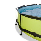 Piscina EXIT Lime &oslash;360x76cm con pompa filtro - verde