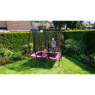 EXIT Silhouette trampoline 153x214cm - pink