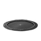 Trampolino elastico sportivo a livello del suolo EXIT InTerra &oslash;366cm - nero