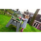 EXIT Aksent planter table L with greenhouse and gardening tools