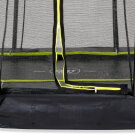 EXIT Silhouette ground trampoline ø366cm with safety net - black