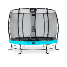 EXIT Elegant Premium trampoline ø305cm with Deluxe safetynet - blue