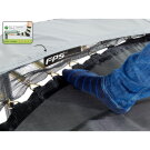 Trampolino elastico EXIT Elegant Premium set completo 244x427cm - nero